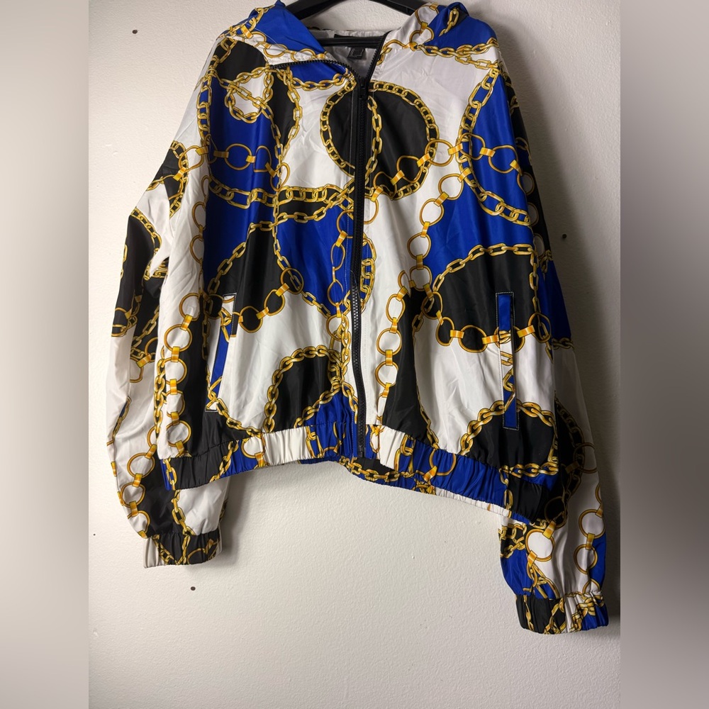 Stylish Garment with Black and White Design